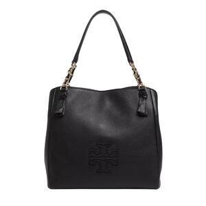 Tory Burch Black Leather Harper Tote